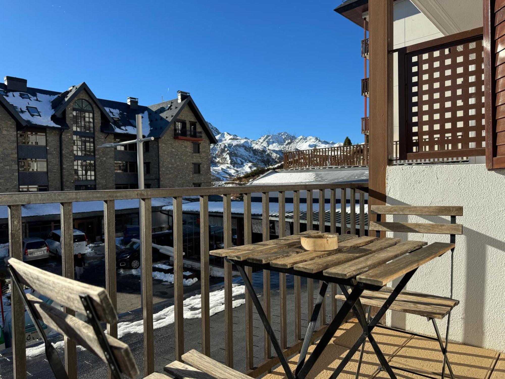 Estudio En Formigal Con Vistas A Las Pistas De Esqui Y Garaje - Esquia Sin Llaves Buitenkant foto