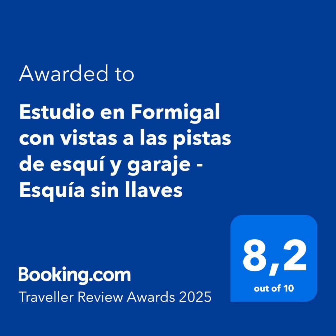 Estudio En Formigal Con Vistas A Las Pistas De Esqui Y Garaje - Esquia Sin Llaves Buitenkant foto
